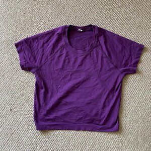 Lululemon Swiftly Tech Cropped Short-Sleeve